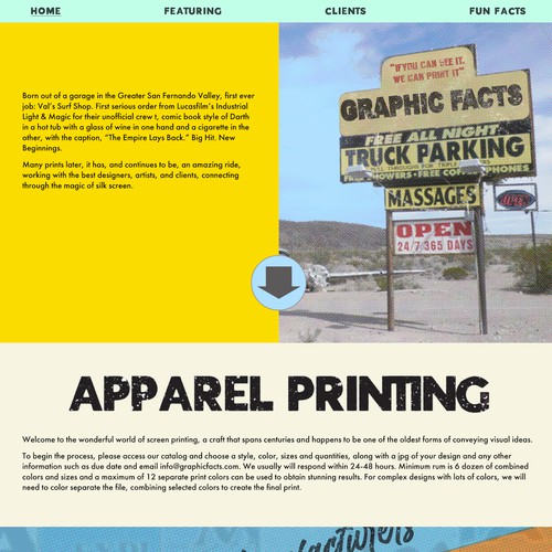 Graphic Facts: A Bold, Playful Take on Screen Printing