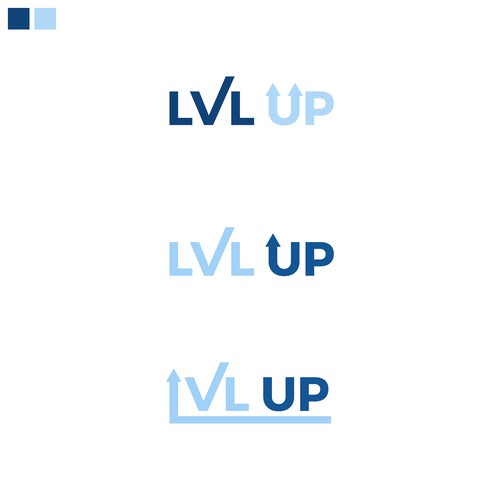 Logo concept for LVLUP