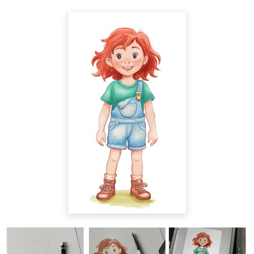 Character design winner - Lucy