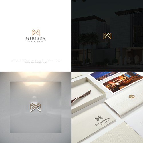 Luxury villas logo