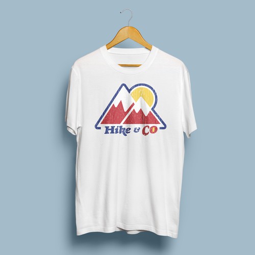 T-shirt graphic design for And Colorado