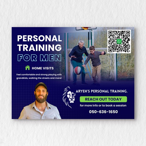 Personal training flyer design