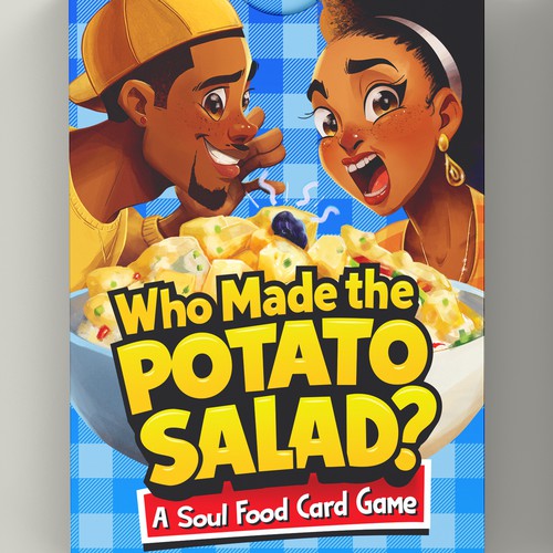 Who Made the Potato Salad? – Party Card Game Packaging Design
