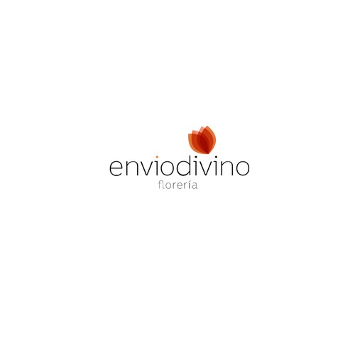 Logo para floristería enviodivino