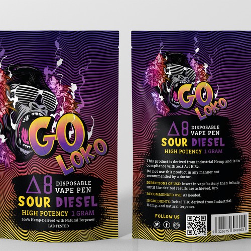 GO LOCO Delta8 Vape