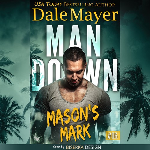 Man Down Mason's Mark Cover by Biserka Design