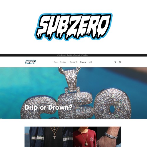 Logo design for Subzero Jewelry