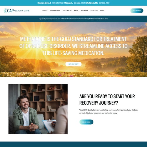 CAP Quality Care — Branding & Website Redesign