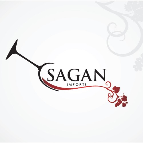 Logo for a startup Wine Import Company