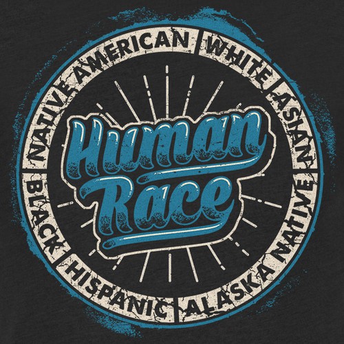 Human Races are Equal T-shirt