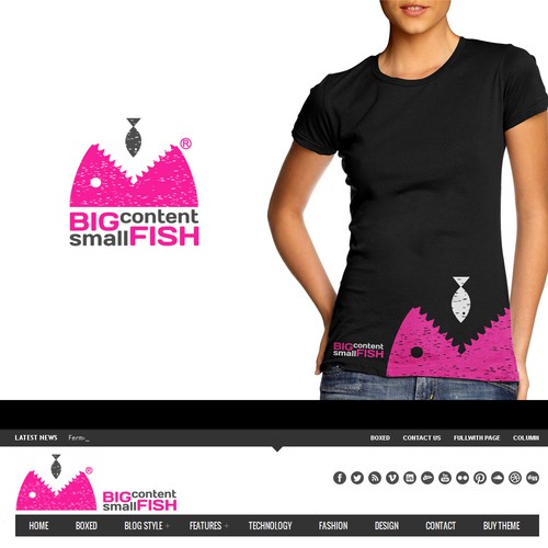 logo for Big Content Small Fish