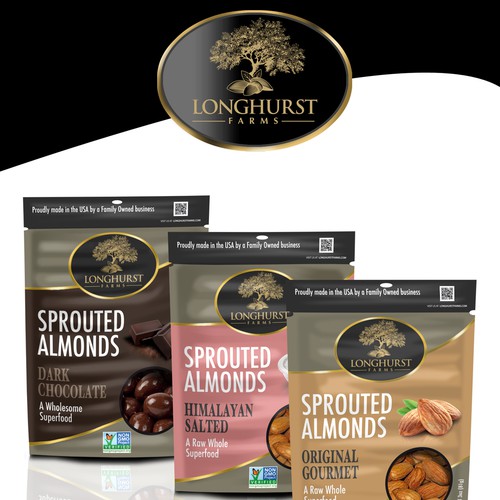 LONGHURST FARM - 1 to 1 project - Packaging - Bags
