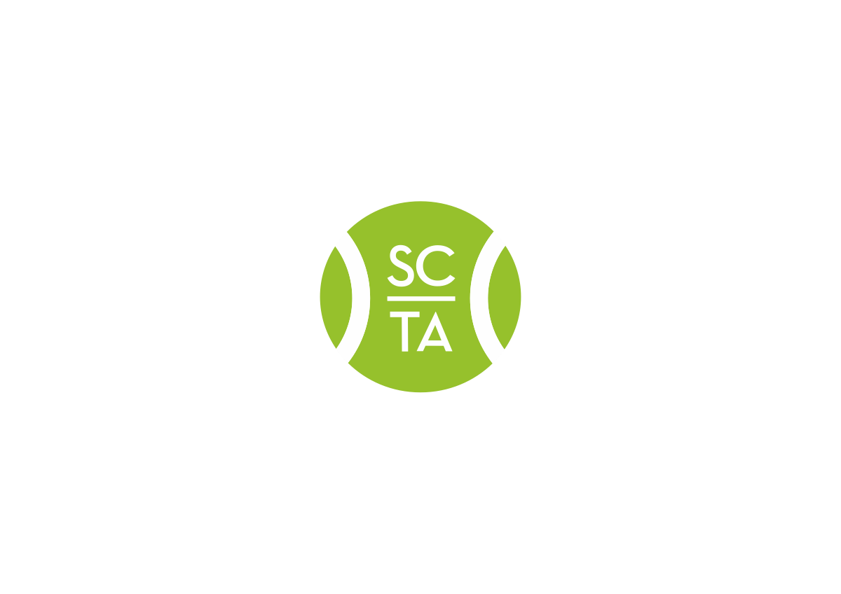 Logo for tennis academy.