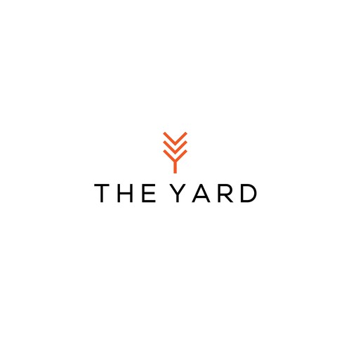 minimal logo for THE YARD