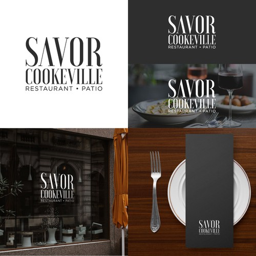 Savor Cookeville Logo Design