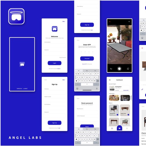 AI Application UI / UX Design