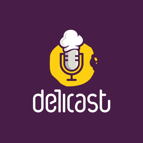 Food podcast logo