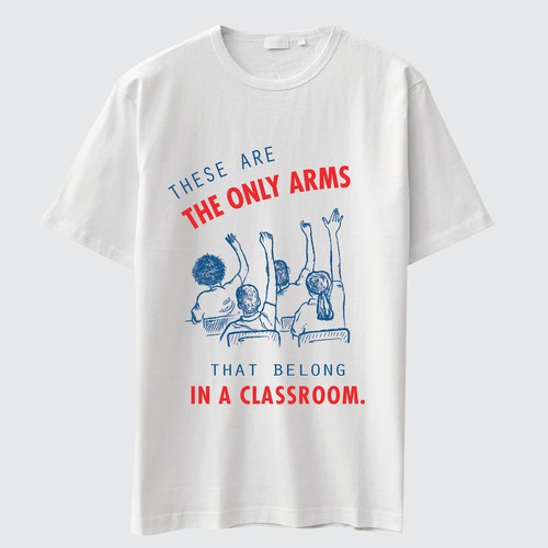 Anti-gun shirt for kids (and adults)