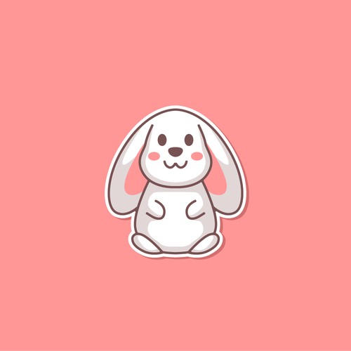 Rabbit character for Tmoji