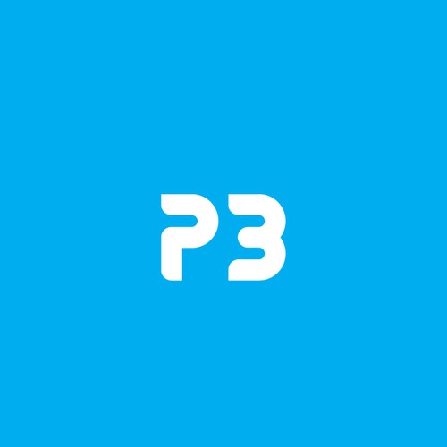 Incredible smart and neat P3 logo. 