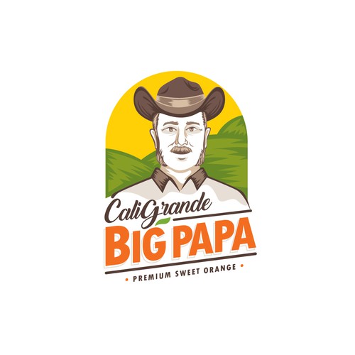 Logo concept for Cali Grande Big Papa