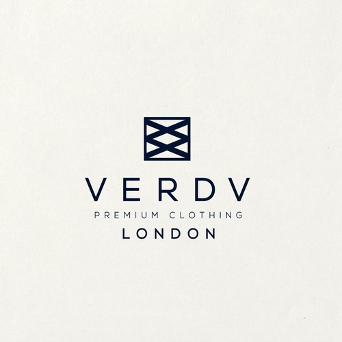 Logo for premium clothing brand