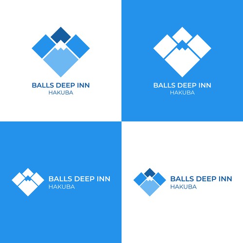 Balls deep inn - Logo