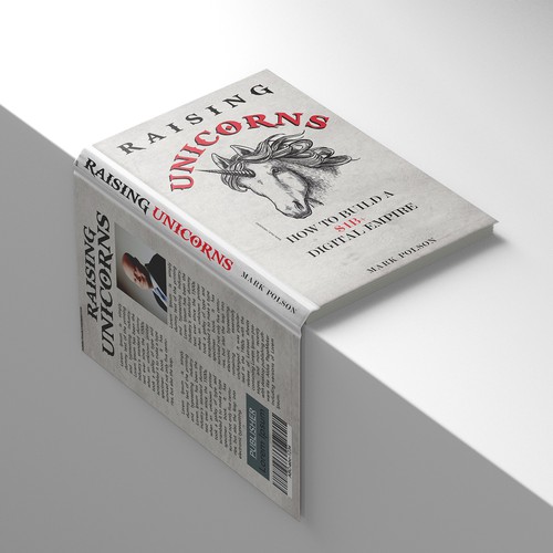 Ebook cover design for the Unicorn