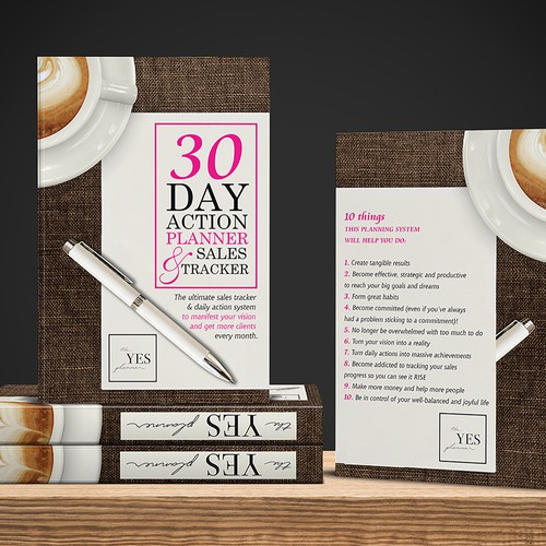 Attractive design for a daily planner