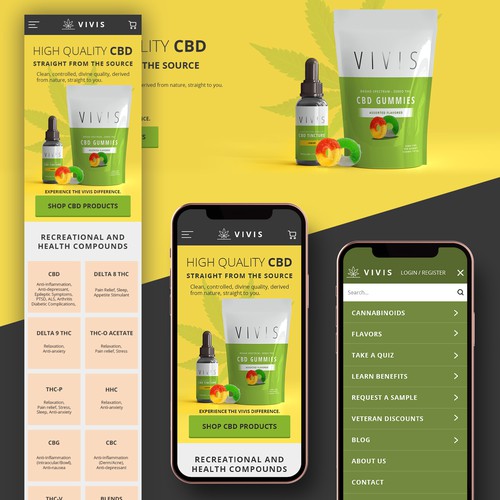 Responsive eCommece platform complete design