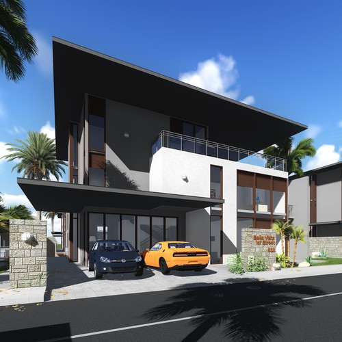 District of Bella Vista House - exterior