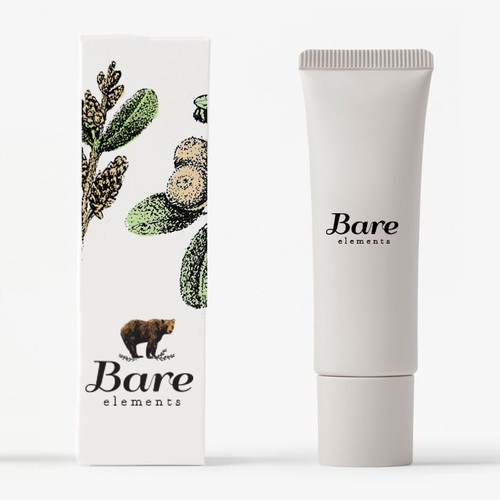 logo design for natural cosmetics brand