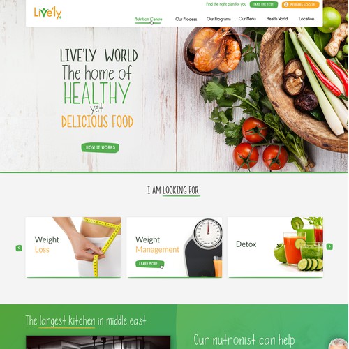 LivelyShop ecommerce web design