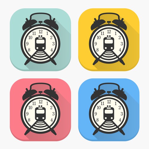 App Logo for a train GPS Alarm App