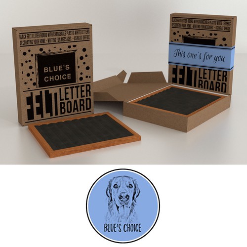 Packaging for Letter Board