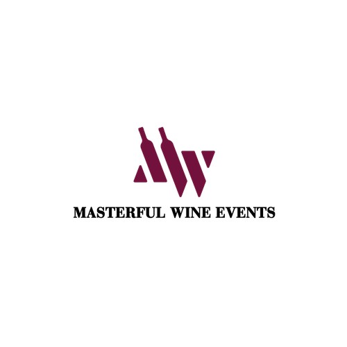 LOGO DESIGN FOR "MASTERFUL WINE EVENTS"