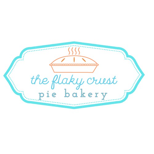 Modern, feminine logo for pie bakery