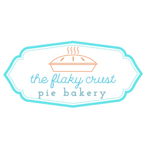 Modern, feminine logo for pie bakery