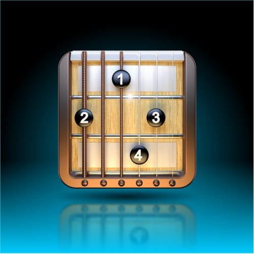 Guitar Charts Creator Ios Icon