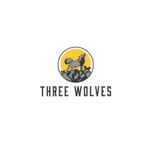 Logo concept Wolf