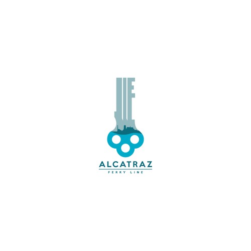 Logo for Ferry to Alcatraz Island