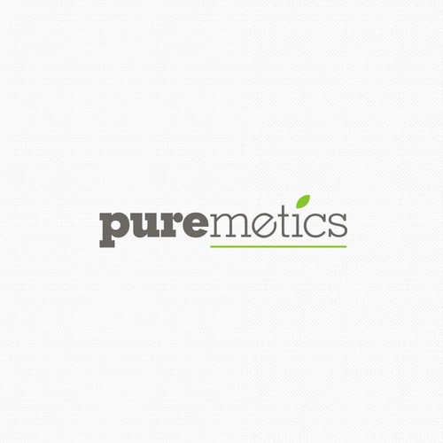 Logo concept for natural/vegan cosmetic brand
