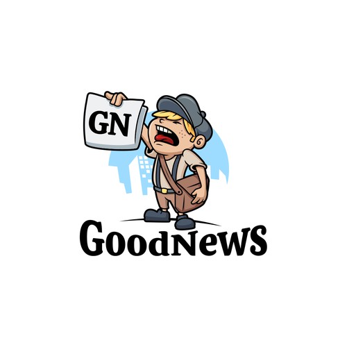 Good News logo design