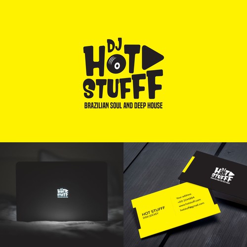 DJ Hot Stufff Logo