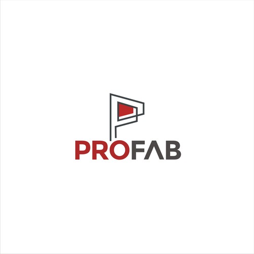 Creative logo design for Profab