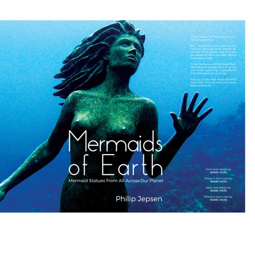 Coffetable book on Mermaid Statues