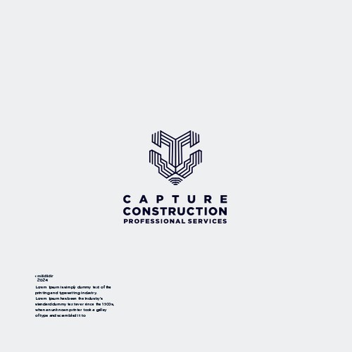 New cool Commercial Construction logo
