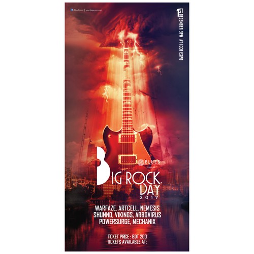 Poster design for concert