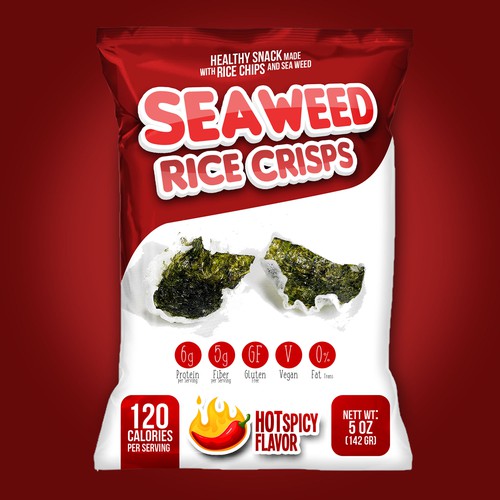 Package Design for Crispy Seaweed Snack