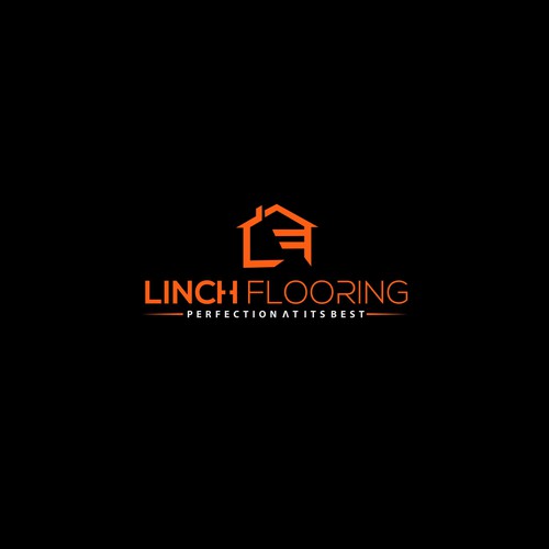 Linch Flooring Logo Design